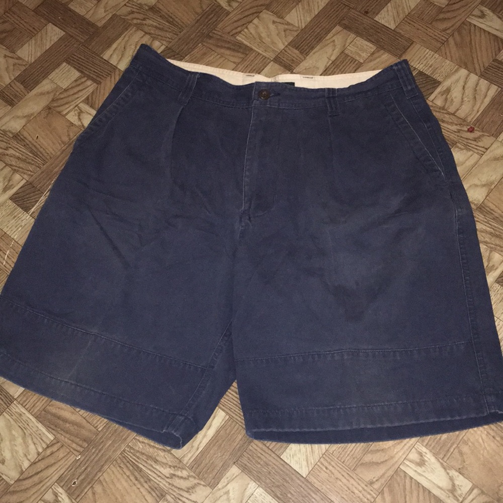 Blue Corduroy Shorts